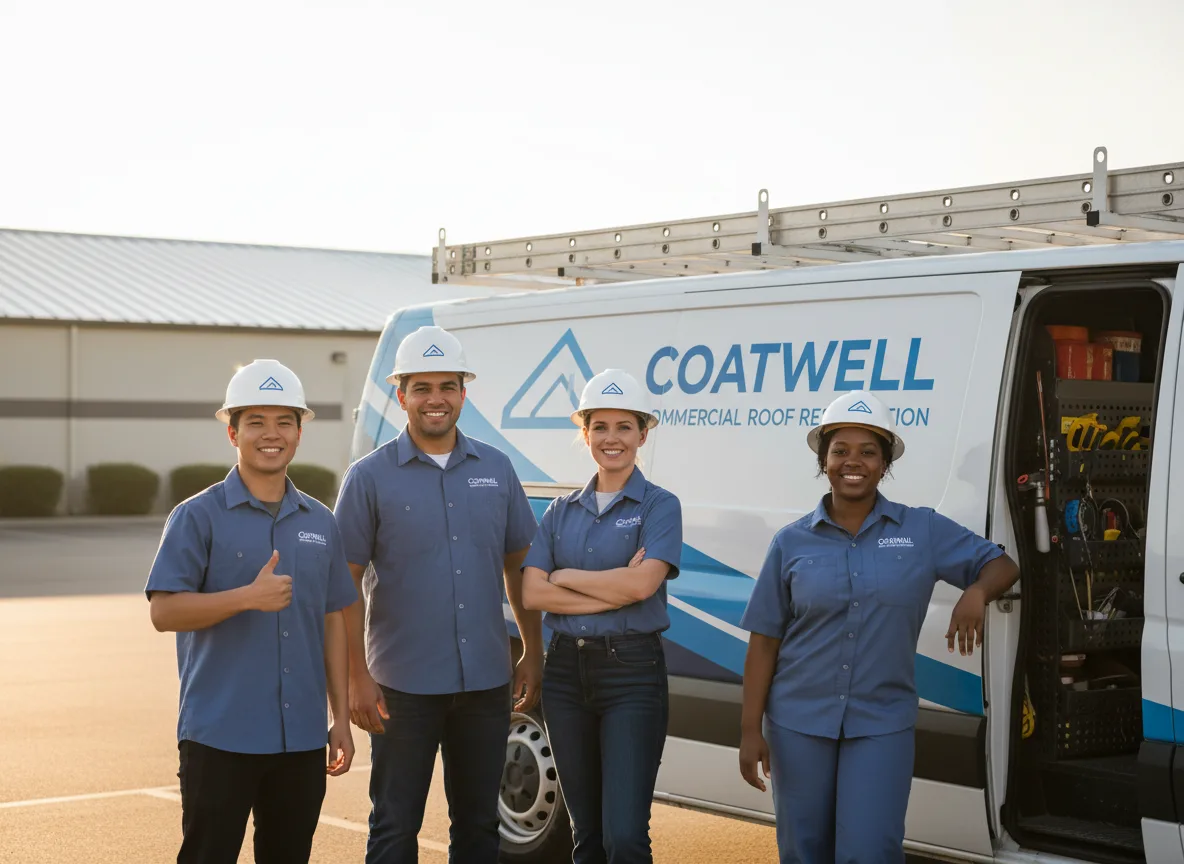 Commercial roof coating company in Sterling Heights, MI